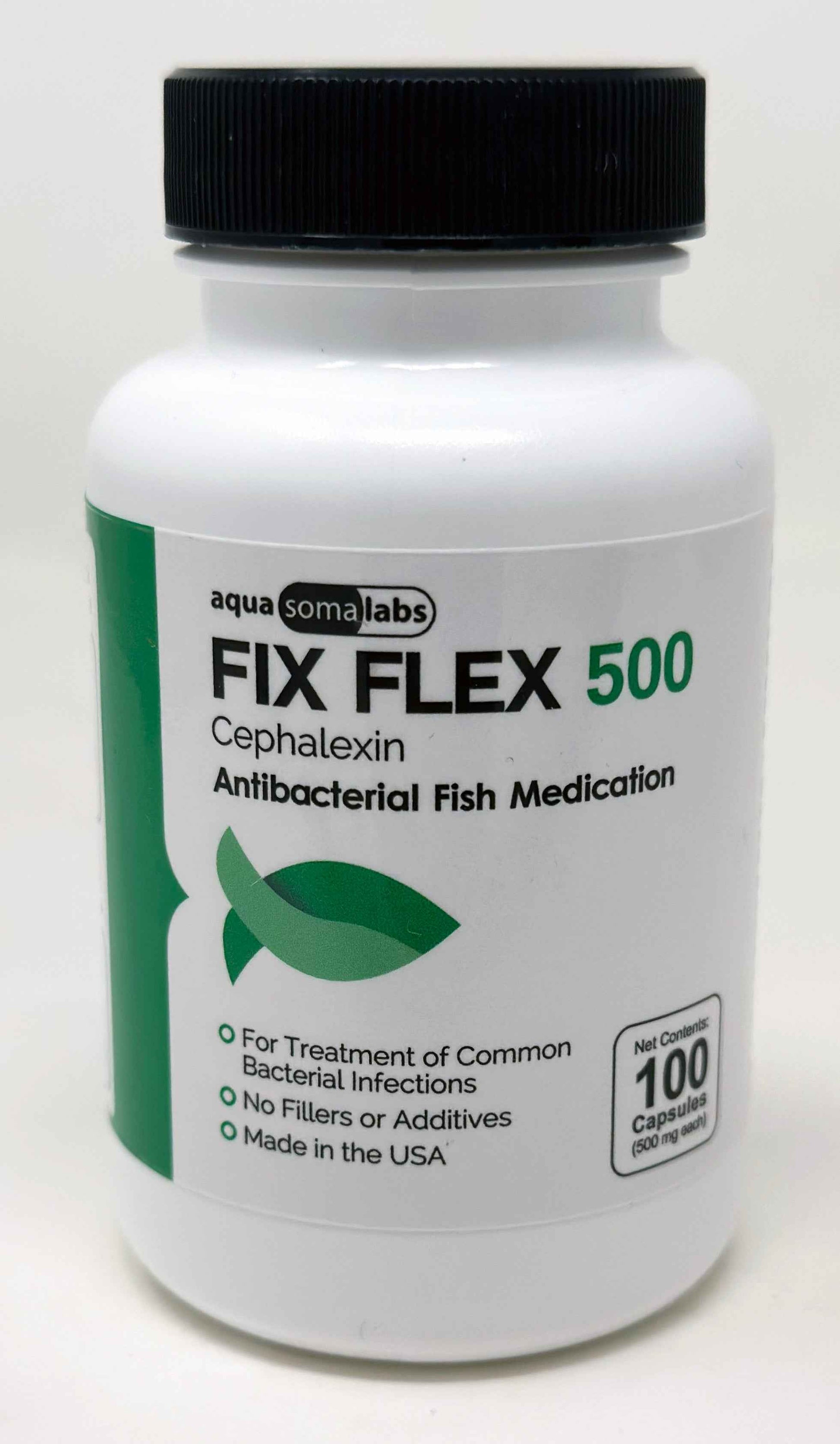 Fix Flex 500mg Cephalexin Capsules – 100 Count