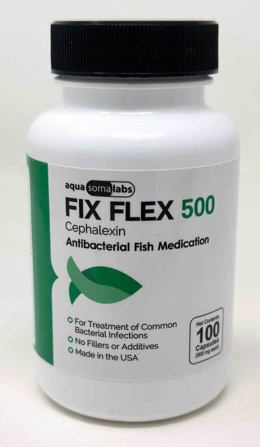 Fix Flex 500mg Cephalexin Capsules – 100 Count