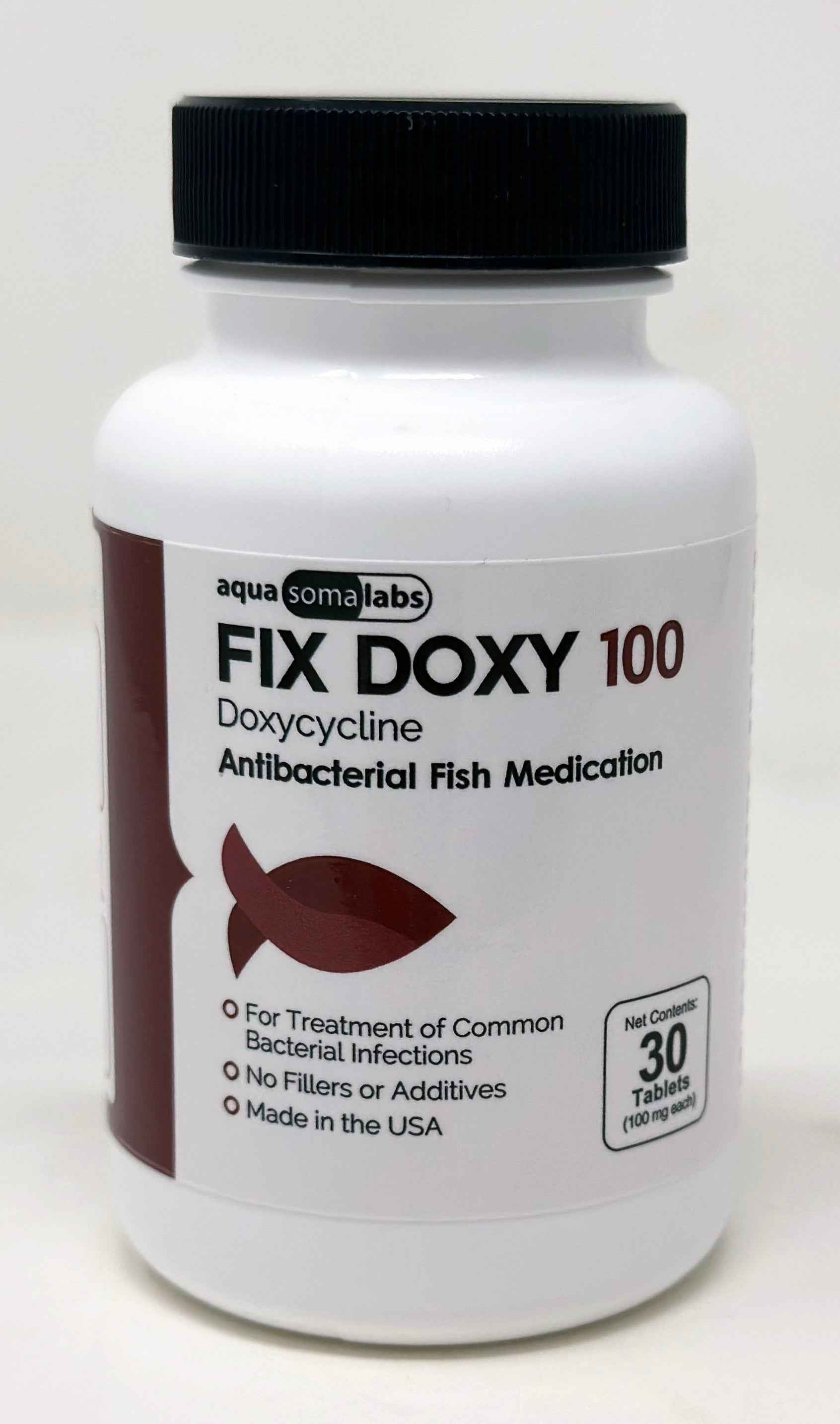 Fix Doxy 100mg Capsules - 30ct (For Fish Aquariums)