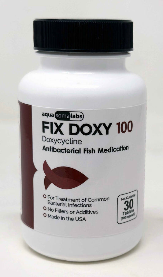 Fix Doxy 100mg Capsules - 30ct (For Fish Aquariums)