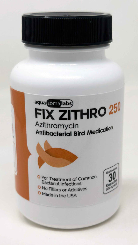 Fix Zithro 250mg Azithromycin Capsules (30ct)