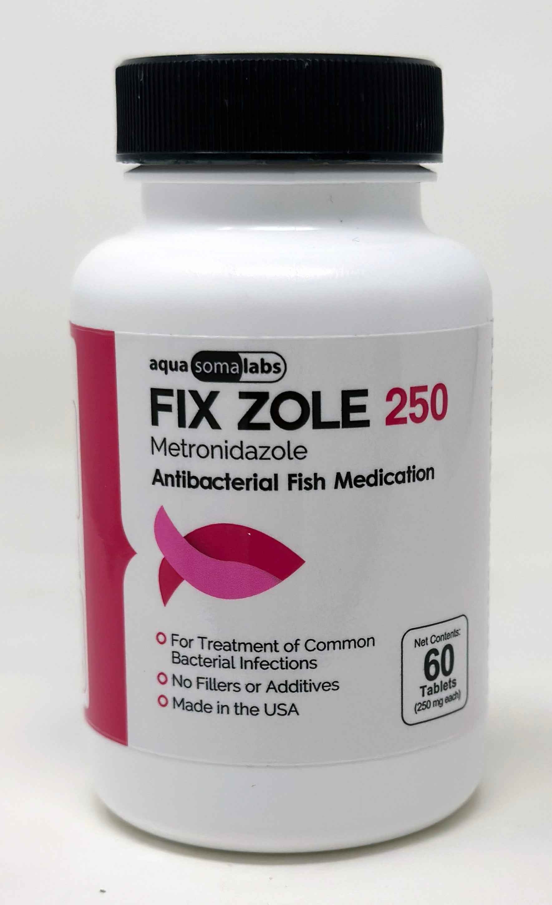 Fix Zole 250mg (60 Capsules) – Aquarium Fish Antimicrobial Treatment